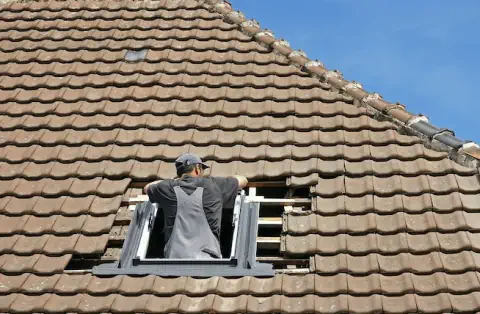 Pose de velux - Sens
